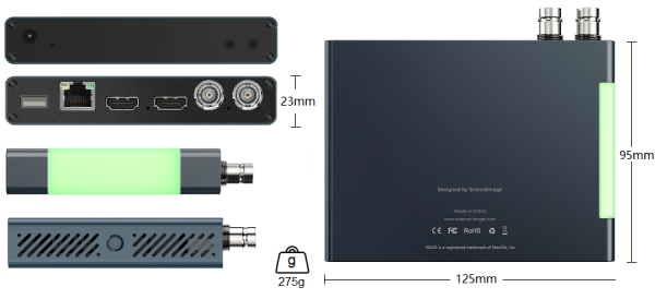 Science Image NDI HD mini - 3G-SDI 4Kp30 HDMI Full NDI Encoder and Decoder - Image 9