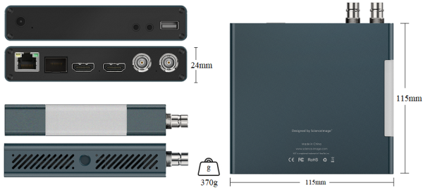 Science Image NDI Studio 4K.SH - 4Kp60 HDMI 12G-SDI Full NDI Encoder and Decoder (Discontinued) - Image 3