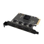 PTZCam 4-channel HDMI PCI Express capture card (Discontinued)