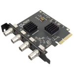 PTZCam 4-channel SDI PCI Express capture card (Discontinued)