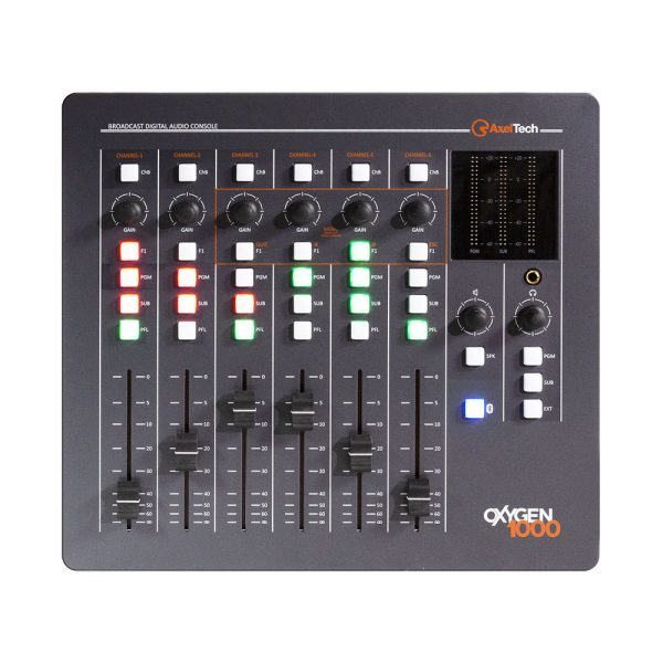 Axel Technology Oxygen 1000 Bluetooth Broadcast Audio Console - Image 3