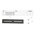 Mounting plate set for Zanus Pauli PT head