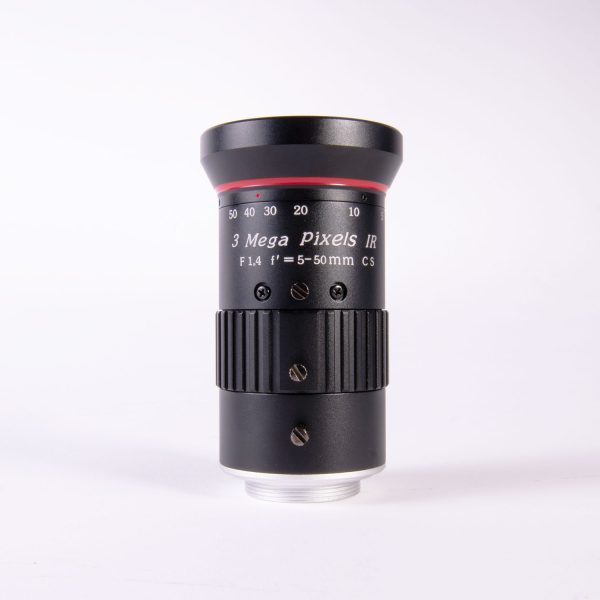 AIDA Imaging HD Varifocal 5.0-50mm Manual Iris CS Mount Lens - Image 4