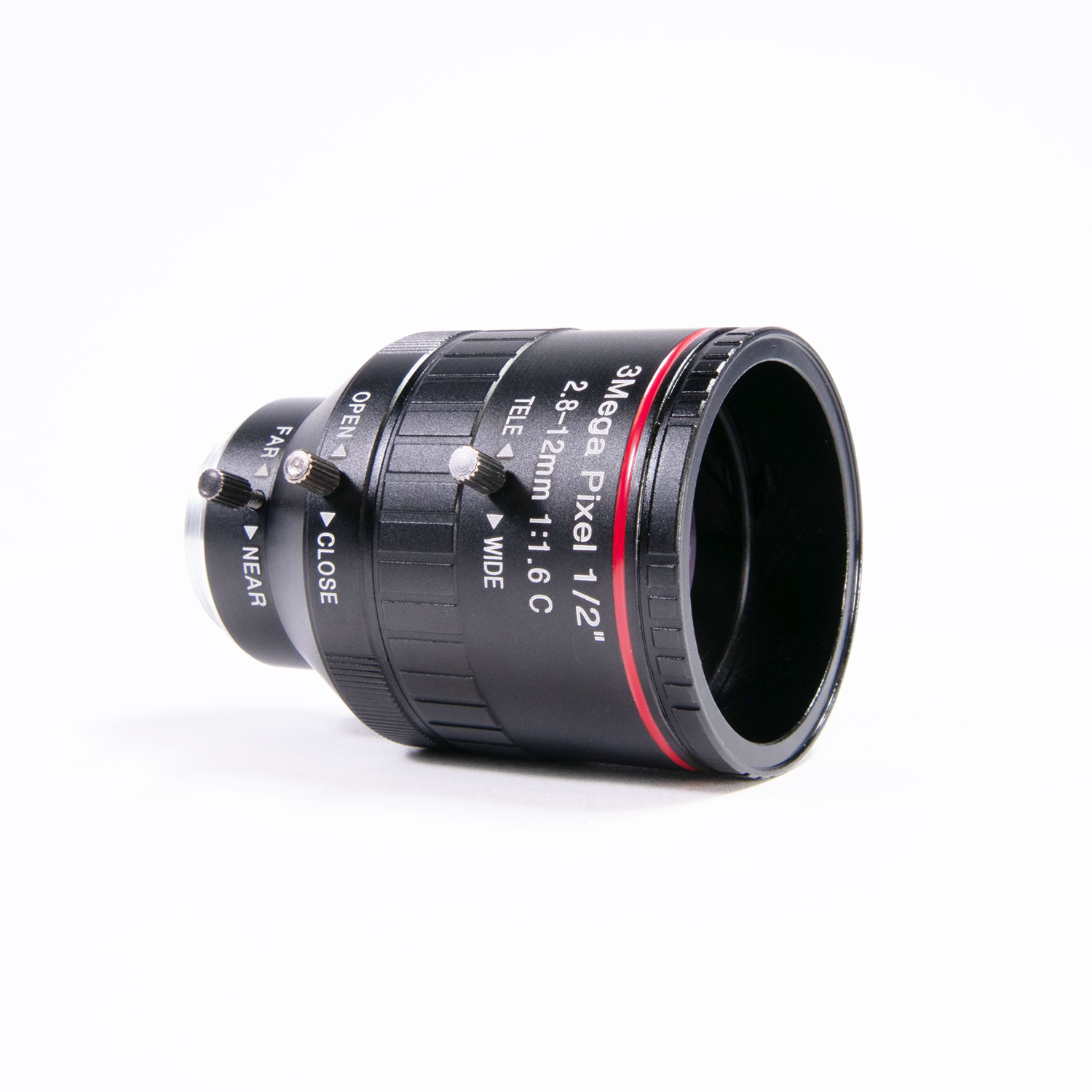 CS-2812V-002 AIDA Imaging HD Varifocal 2.8-12mm Manual Iris CS Mount Lens - Image 1