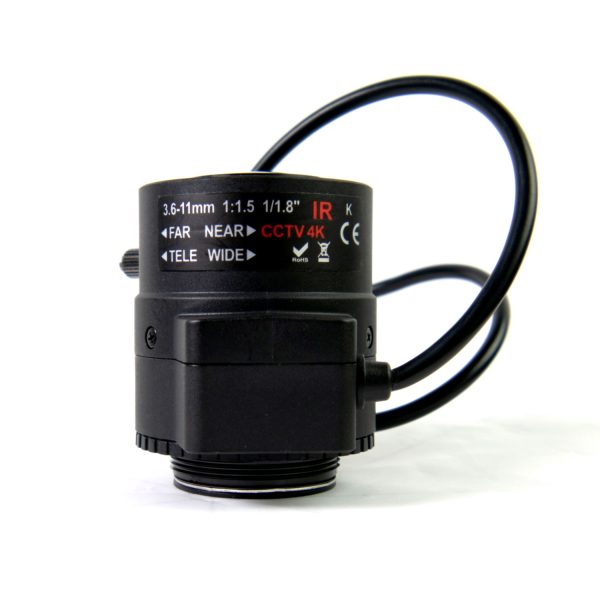 AIDA Imaging 4K Varifocal 3.6~11mm Auto-DC Iris CS Mount Lens - Image 3