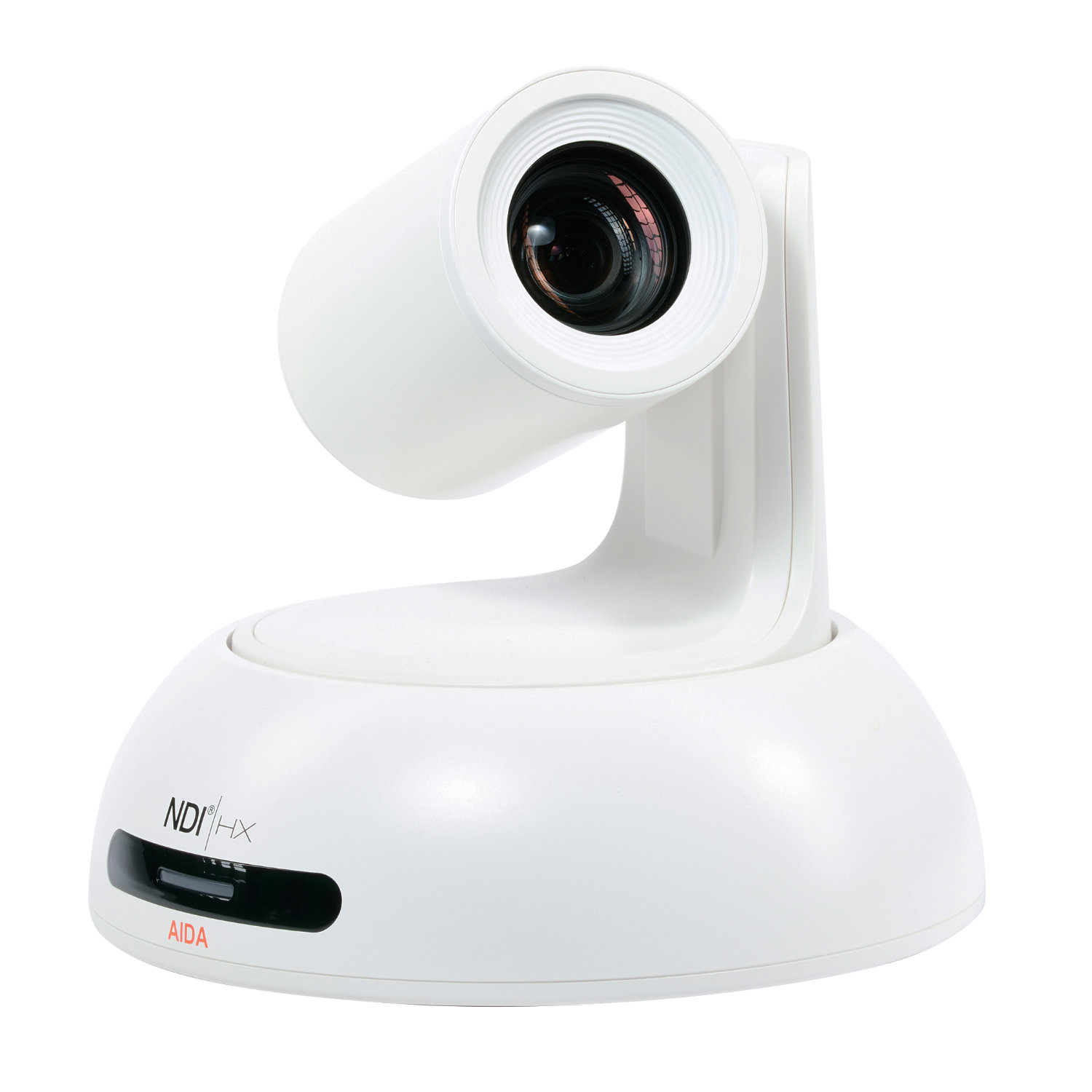PTZ-NDI3-X20 White Front Iso AIDA Imaging Full HD NDI|HX3 PTZ Camera with 20X Optical Zoom (White) - Image 1