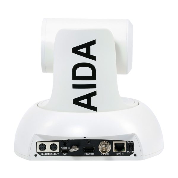 AIDA Imaging Full HD NDI|HX3 PTZ Camera with 20X Optical Zoom (White) - Image 2