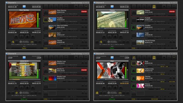 Axel YouPlay Server 2-Channel Studio Playout and Ingest System with 4TB SSD Storage - Image 2