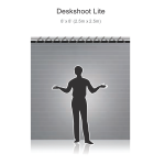 Reflecmedia 8'x8' Deskshoot Lite Standard Bundle with Medium Dual LiteRing - Image 2
