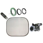 Reflecmedia 4'x4' ChromaFlex EL Bundle with Medium Dual LiteRing
