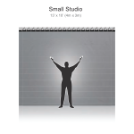 Reflecmedia 13'x10' Small Studio Drape with Medium Dual LiteRing and Controller - Image 2