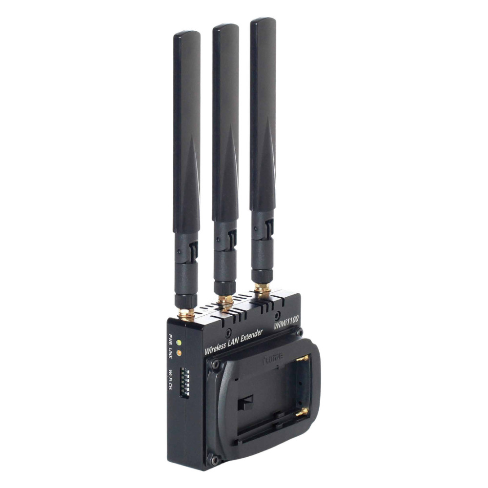 WiMi1100 battery side angle Nimbus WiMi1100 LAN to Wireless Bridge/Repeater - Image 1