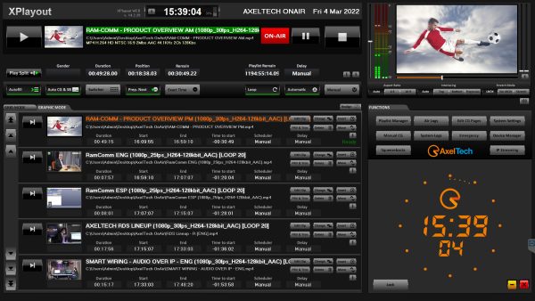 Axel XTV Single-Channel Television Automation System (No Internal Storage) - Image 3
