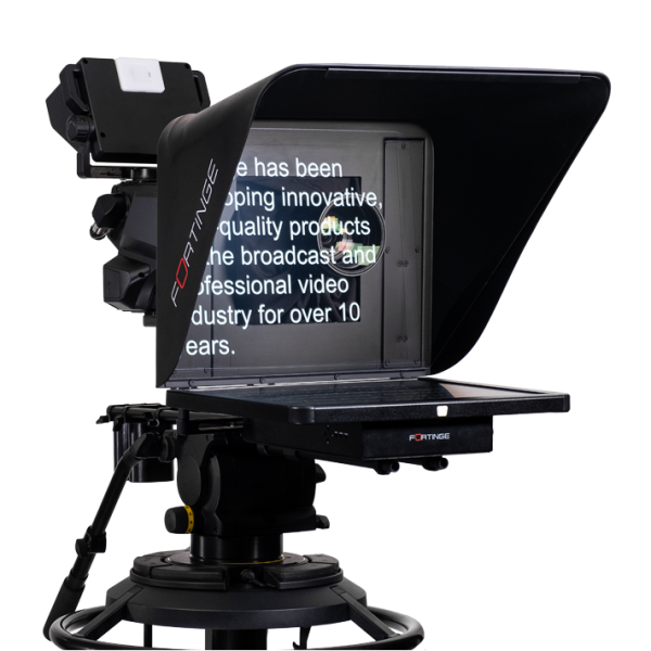 Fortinge ERA IP 21-HB - 21" High-Brightness Studio Prompter Set with HDMI/Composite/VGA/SDI/NDI Inputs and Composite/SDI Outputs - Image 4