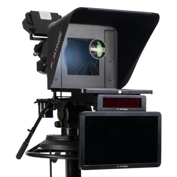 Fortinge ERA IP 21-HB - 21" High-Brightness Studio Prompter Set with HDMI/Composite/VGA/SDI/NDI Inputs and Composite/SDI Outputs - Image 7