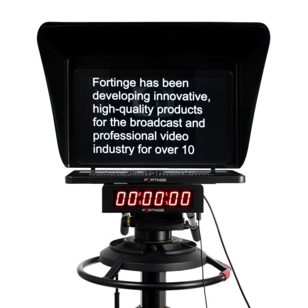 Fortinge ERA LITE 17 - 17" Studio Teleprompter with HDMI, Composite BNC, and VGA Inputs - Image 3