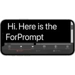 Fortinge MIA-XL Mobile Prompter for webcams, Smartphones, DSLRs & Mirrorless Cameras - Image 6