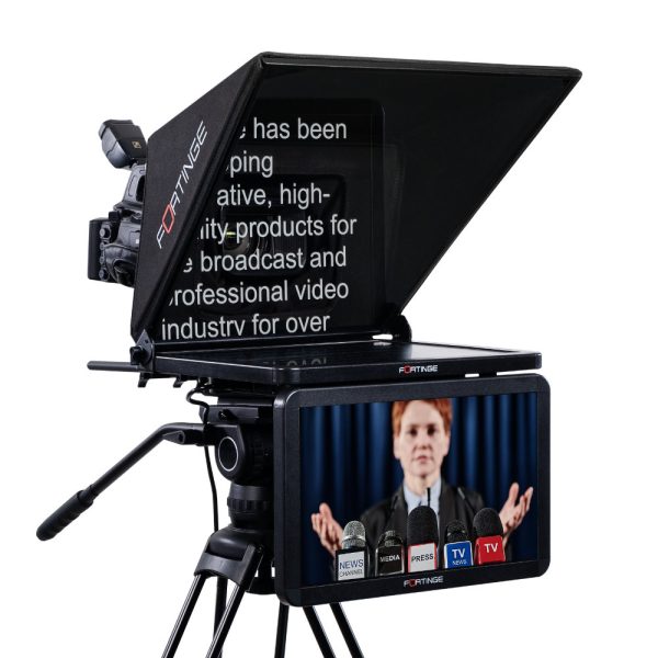 Fortinge PROX 19-HB-SDI - 19" High-Brightness Studio Prompter Set with HDMI/Composite/VGA/SDI Inputs and SDI Output - Image 4