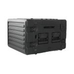 Switchblade GoRack 422 - Portable Broadcasting 4U Rack Case with 21.5-inch Monitor and Control Panel Workspace - Image 5