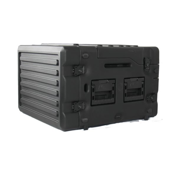 Switchblade GoRack 422 - Portable Broadcasting 4U Rack Case with 21.5-inch Monitor and Control Panel Workspace - Image 5