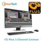 Axel CG Plus Broadcast Graphics Software - 1-Channel License