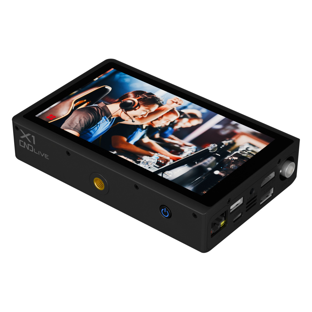 X1 screen up iso CNDLive X1 HDMI & SDI 4G Bonding Video Encoder and Monitor for South America - Image 1