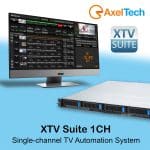 Axel XTV Single-Channel Television Automation System (No Internal Storage)