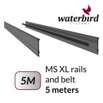 Waterbird MS XL Rails and Timing Belt: 5 meters