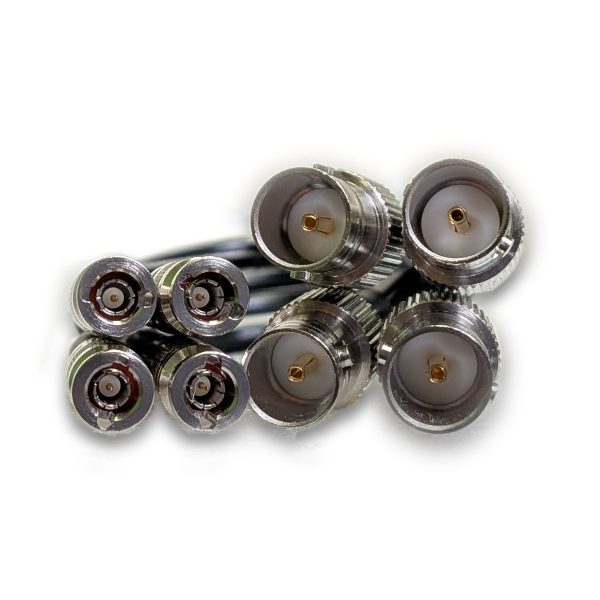 Switchblade Micro-BNC to Full-size BNC Adapter Cables - Set of Four - Image 2