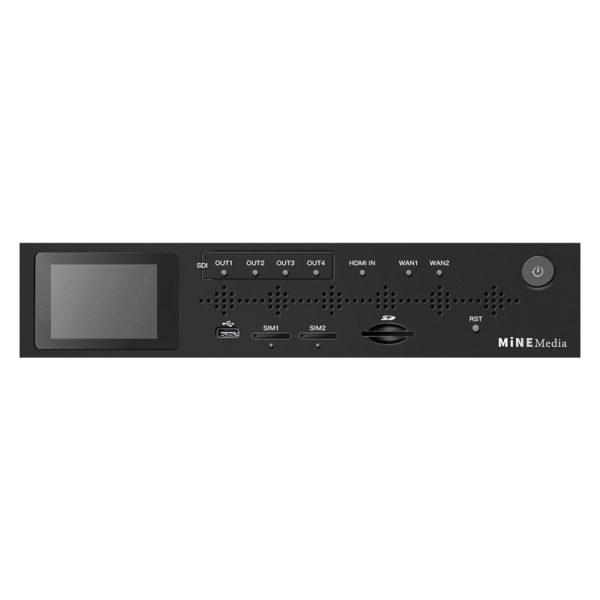 MiNE Media A321S 4CH SDI Dual 5G Cellular Bonding Decoder - Image 3